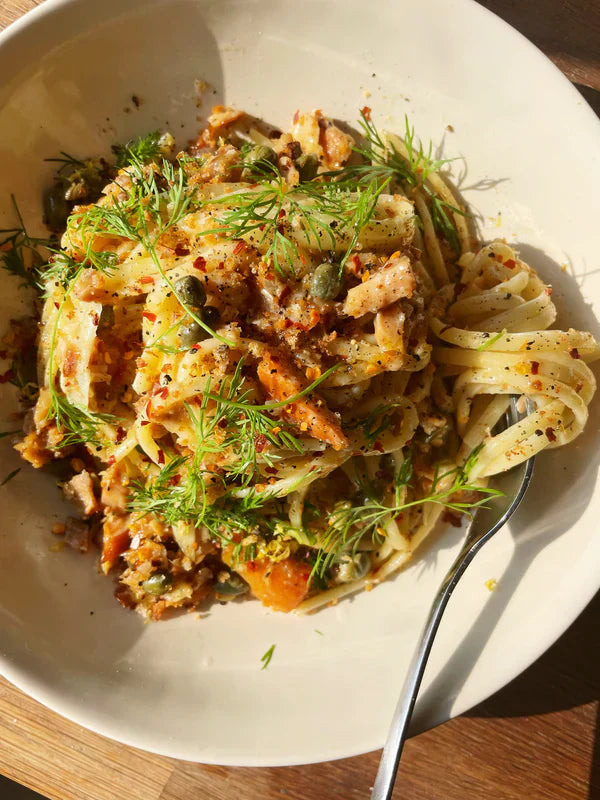 Sara Tane's Trout Pasta
