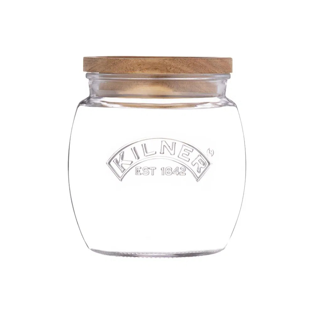 KILNER Jar with Wooden Lid 28.7 OZ