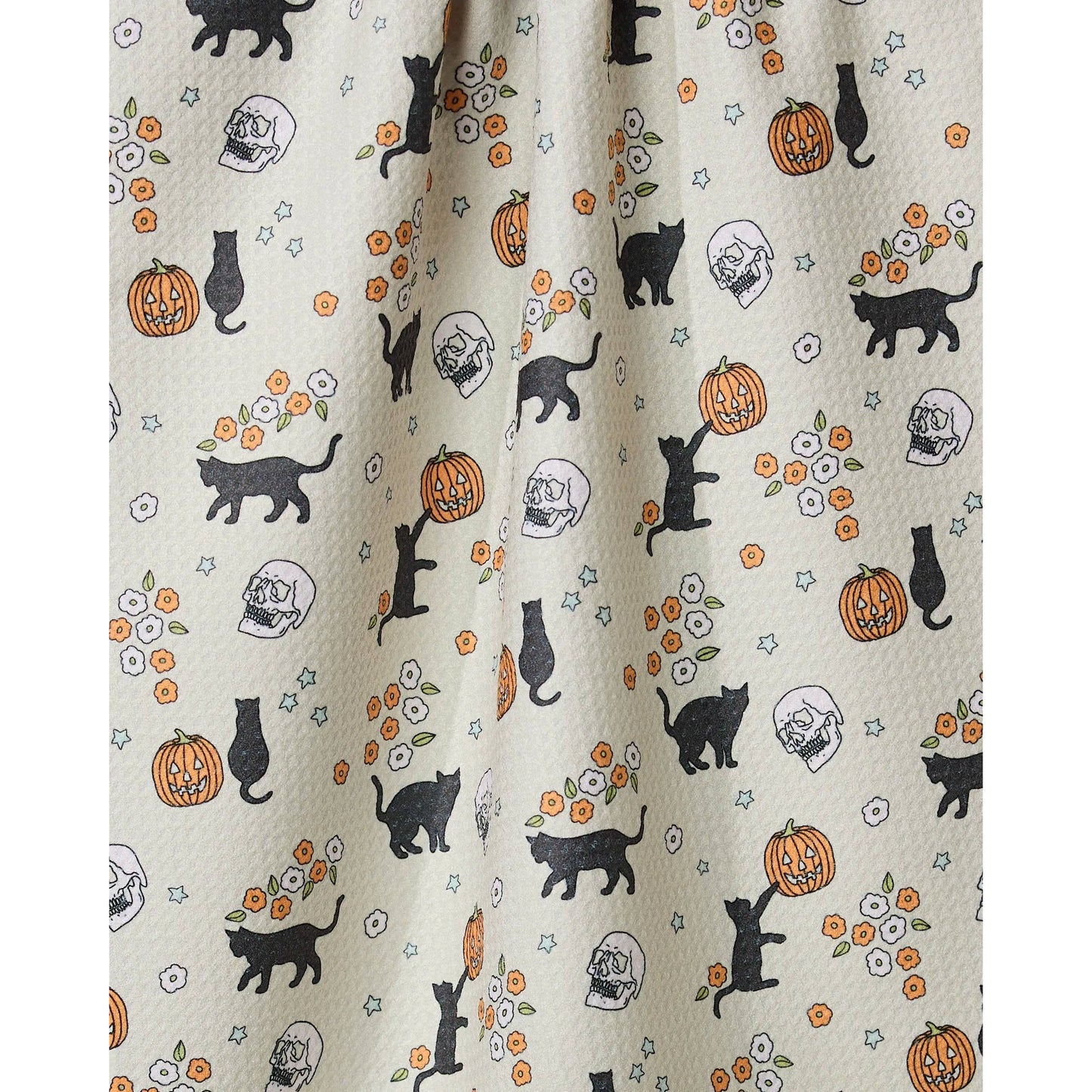 Spooky Parade Geometry Tea Towel