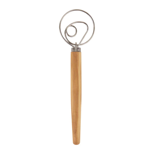 Olive Wood Dough Whisk Cooks Tools Browns Kitchen