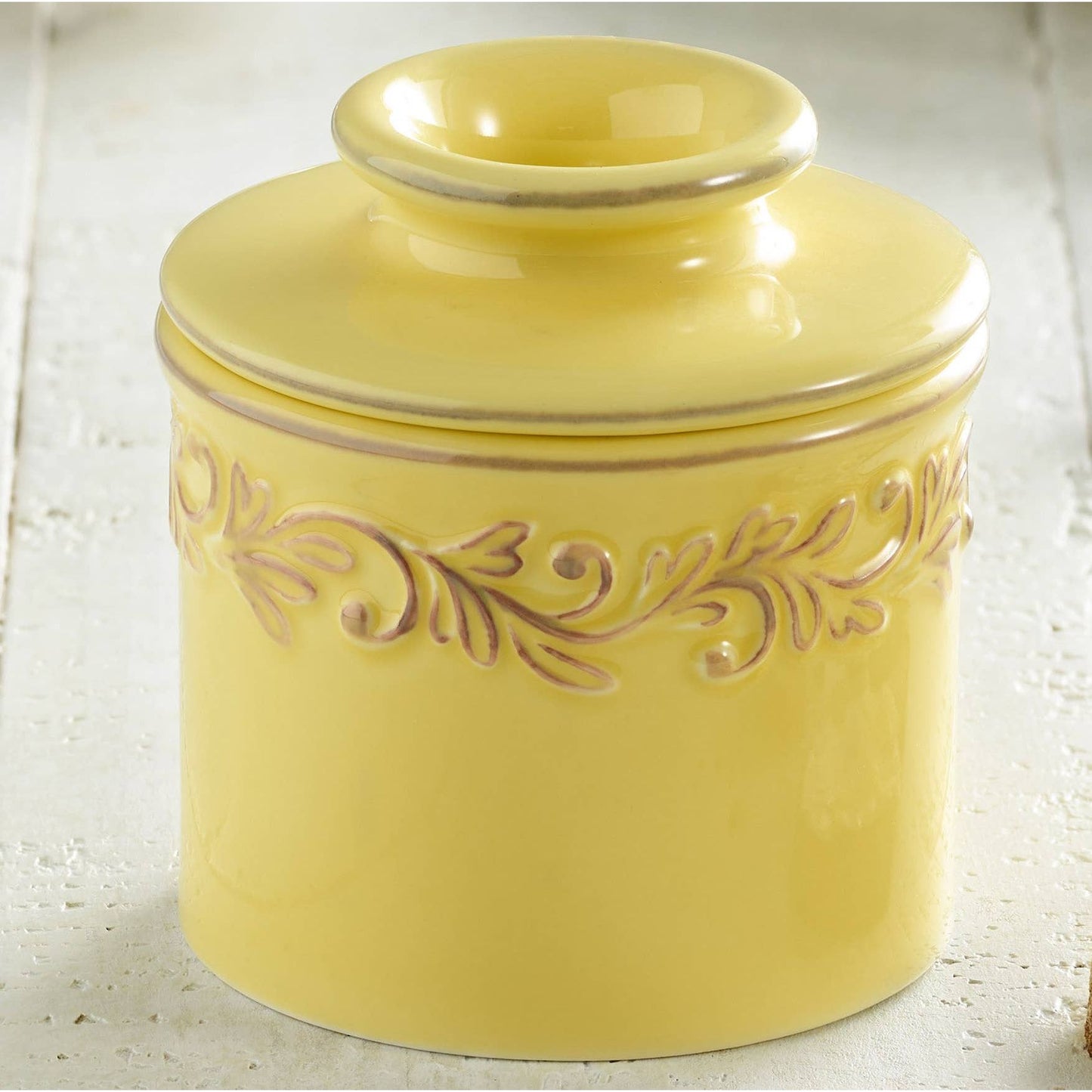 The Original Butter Bell® Crock - Antique Goldenrod