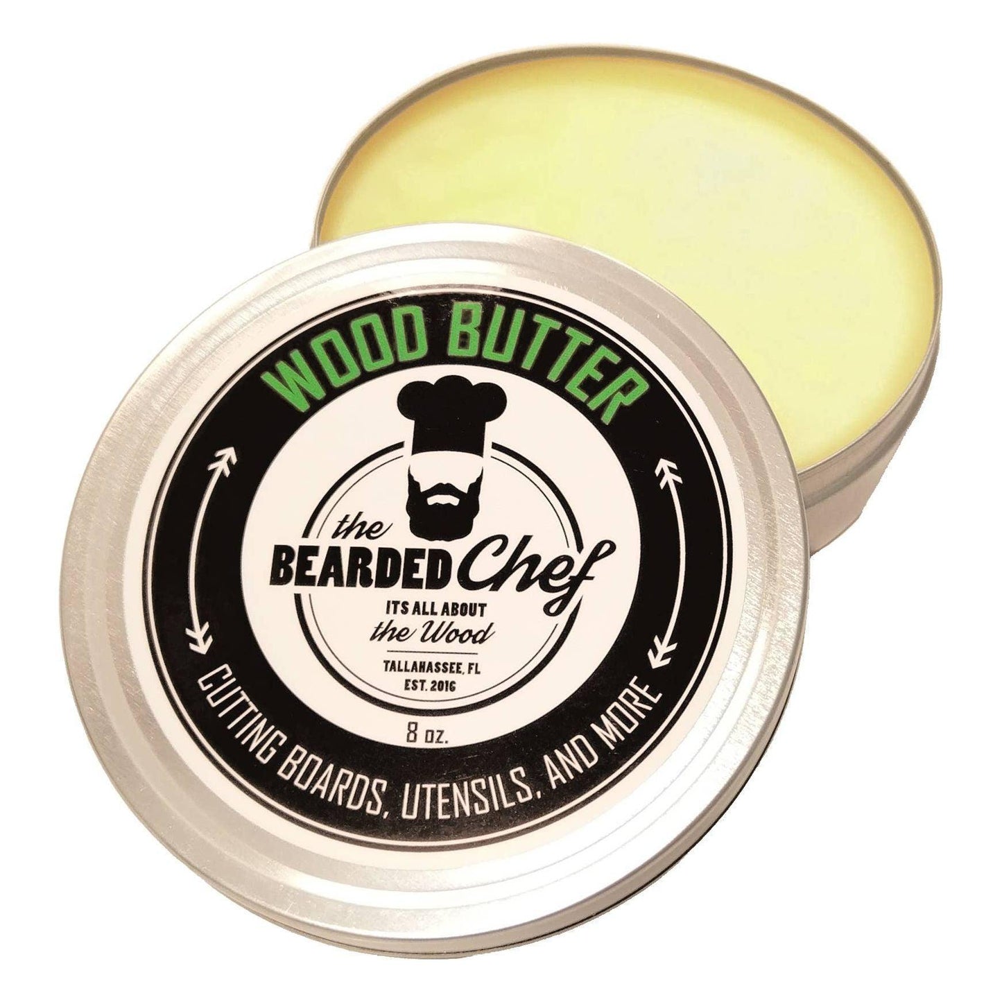 The Bearded Chef Wood Butter 8 Ounces