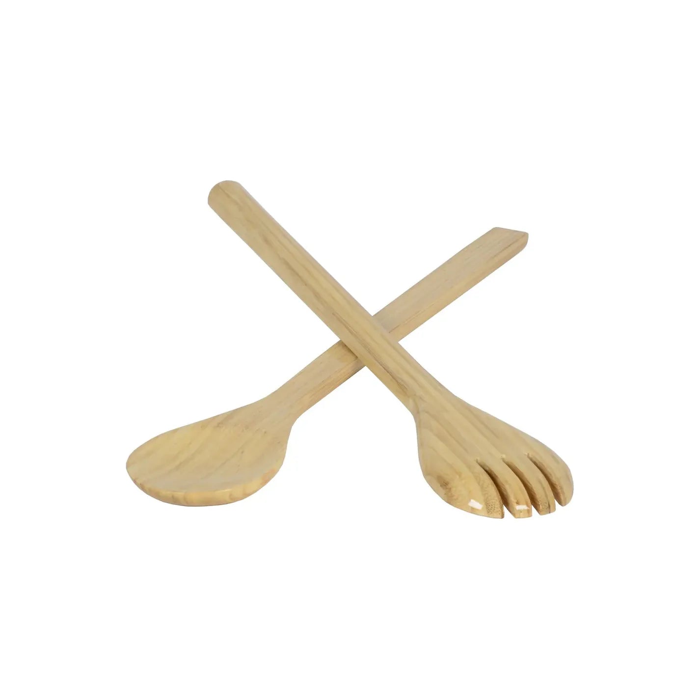 Large Bamboo Salad Servers