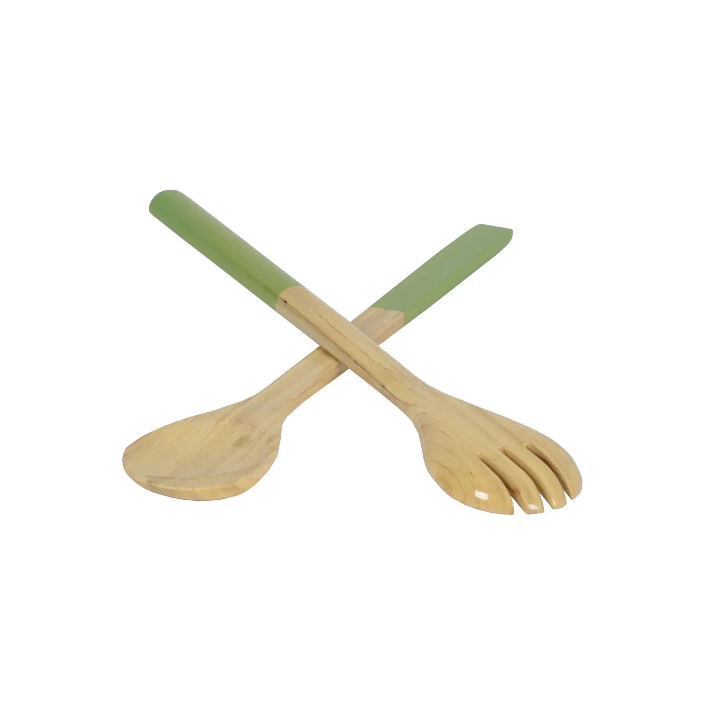 Large Bamboo Salad Servers