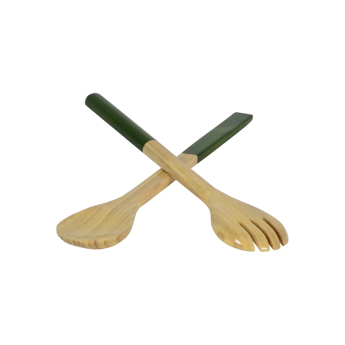 Large Bamboo Salad Servers