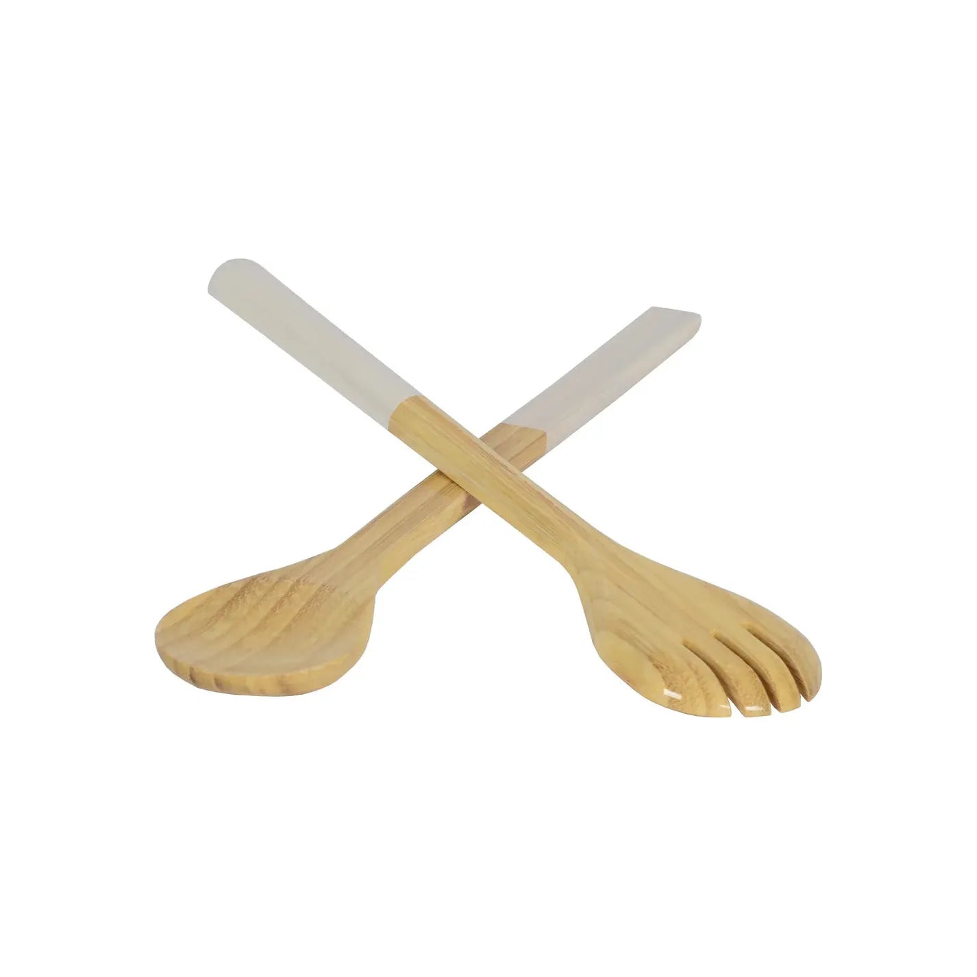 Large Bamboo Salad Servers