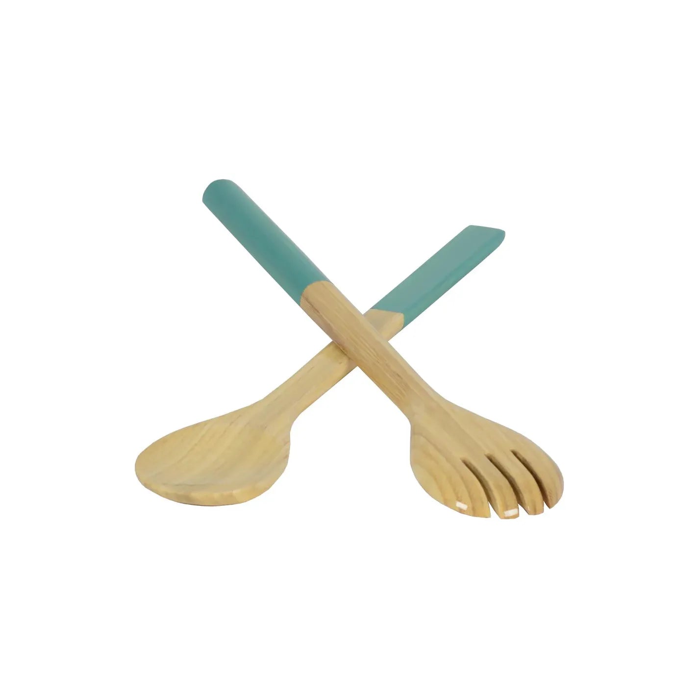Large Bamboo Salad Servers