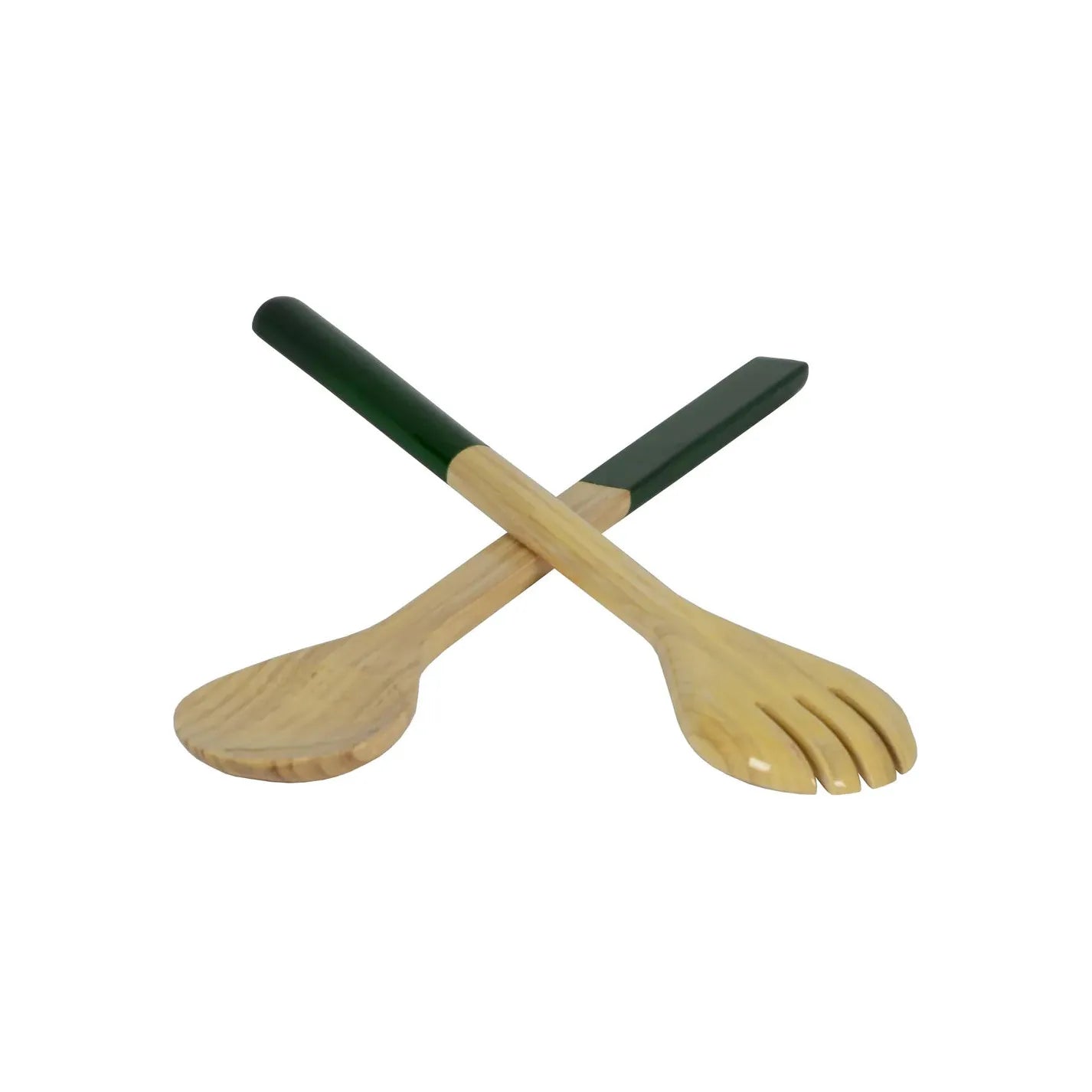 Large Bamboo Salad Servers