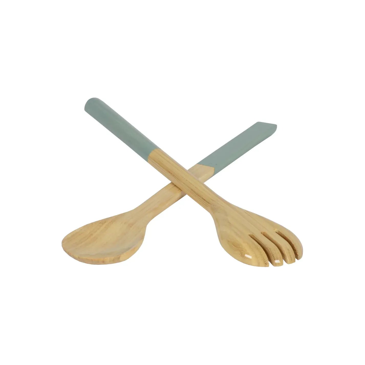 Large Bamboo Salad Servers