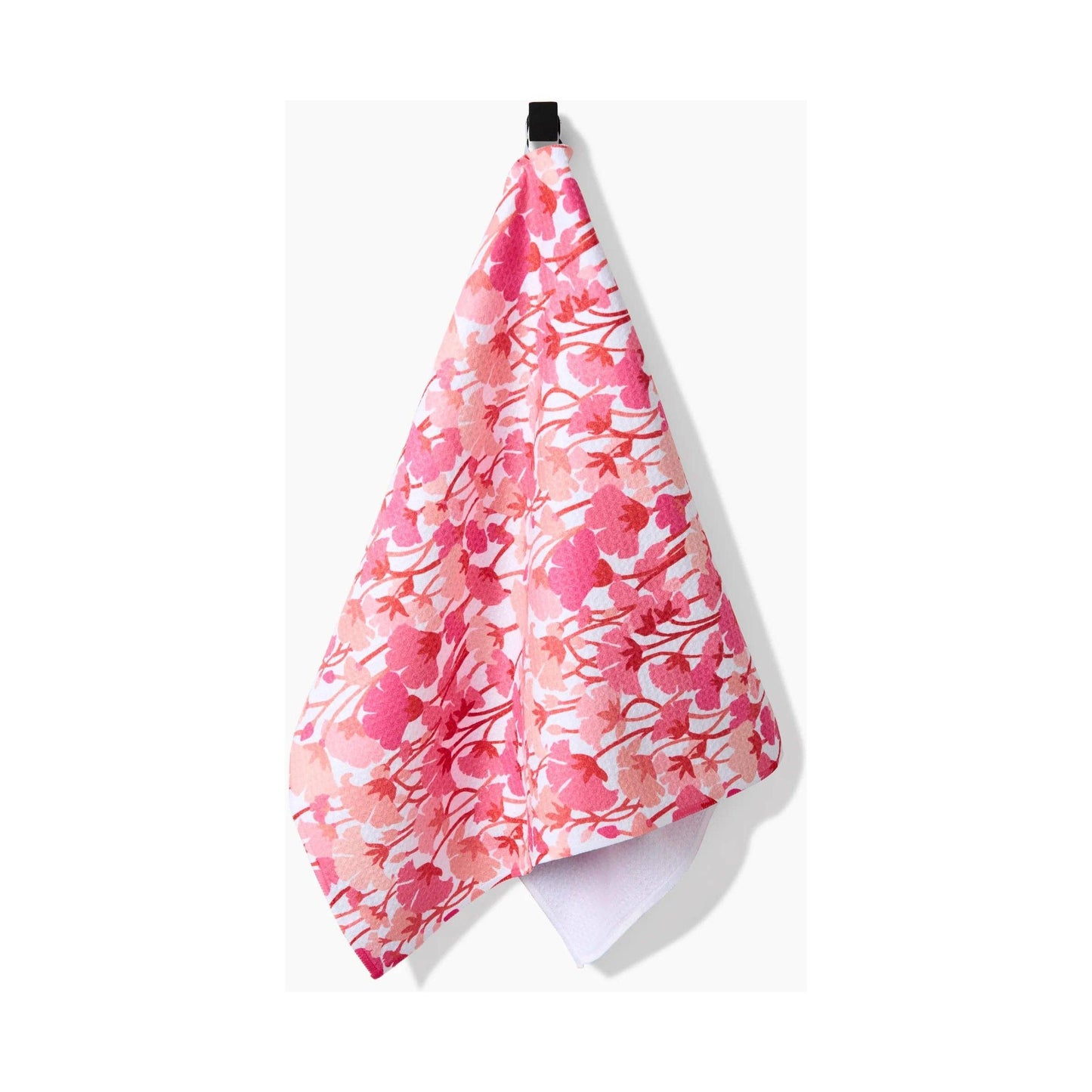 Pink Florals Tea Towel