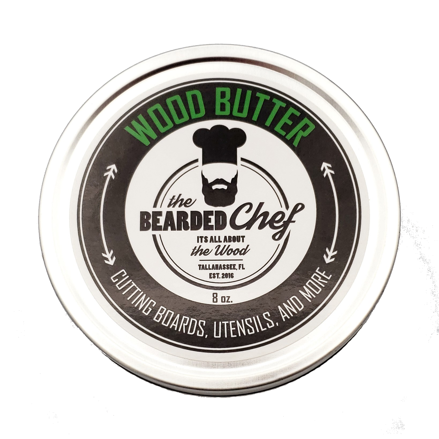 The Bearded Chef Wood Butter 8 Ounces