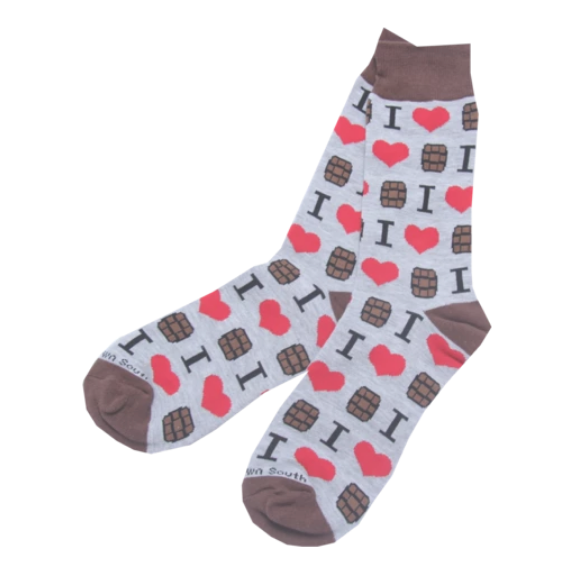 I Love Bourbon Socks