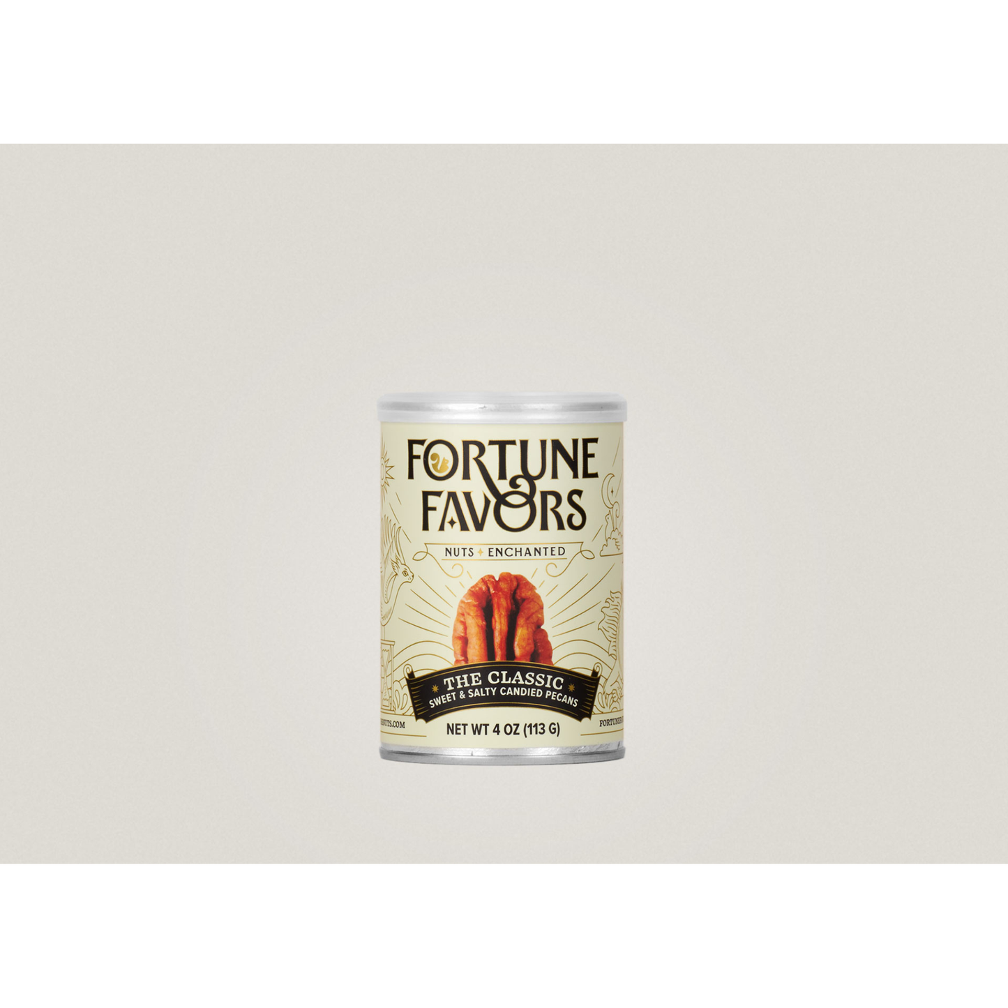 4oz Fortune Favors The Classic Candied Pecans