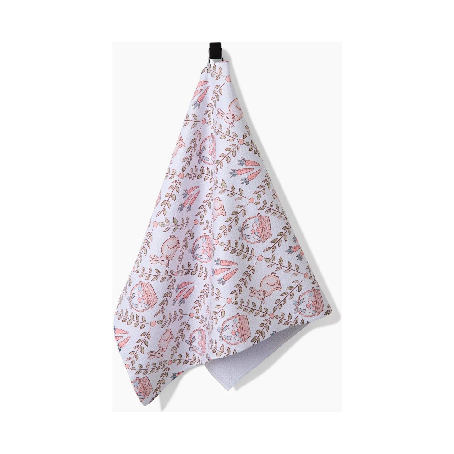 Hopscotch Harvest White Tea Towel