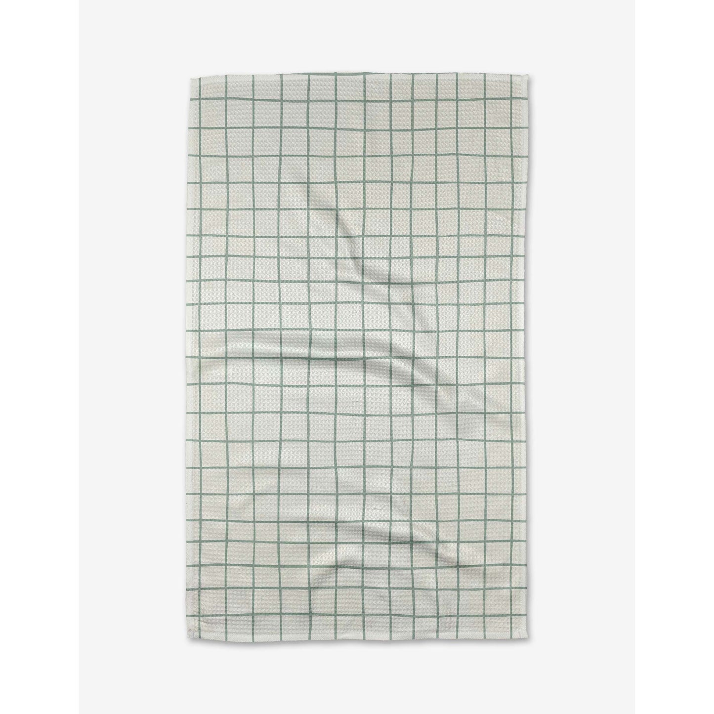Spring Grid Geometry Tea Towel