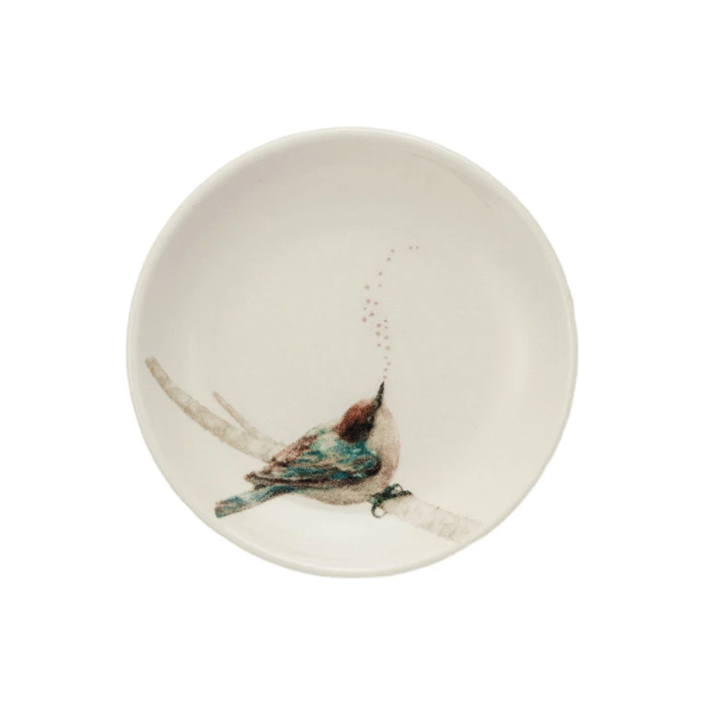 Painted Bird 4" Mini Plates