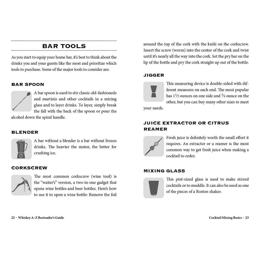 Whiskey Cocktail Cards A–Z by Adams Media