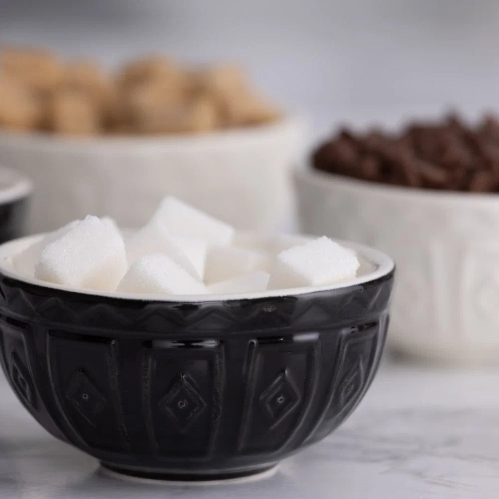 Mason Cash Color Mix Bowls Black and White Set of 4