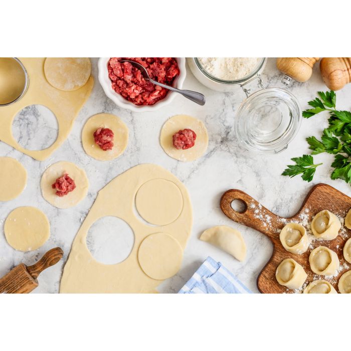 Mrs. Anderson's Baking Round Cutters with Reusable Storage Container, Set of 10