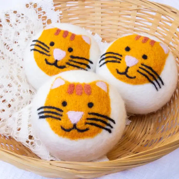 Cool Cats Eco Dryer Balls - Limited Edition - Set of 3