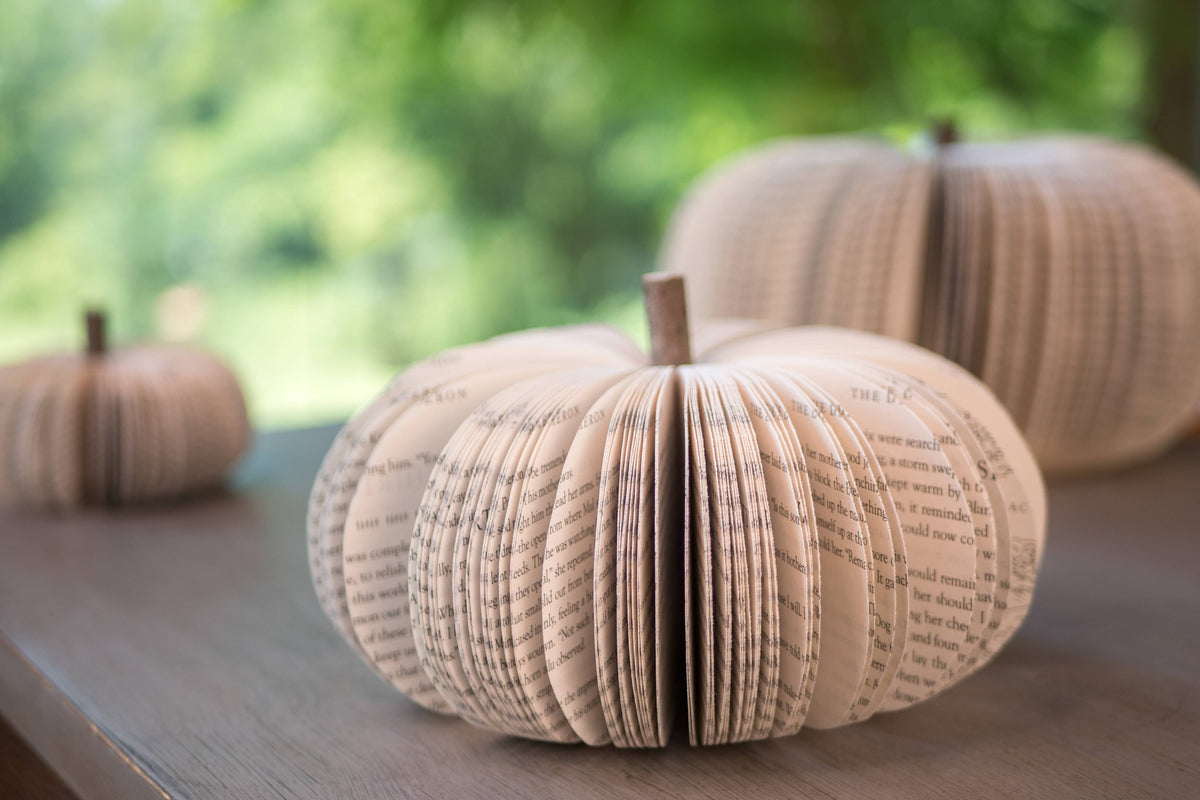 Halloween Decor Pumpkin- Fall Thanksgiving Tabletop Decor