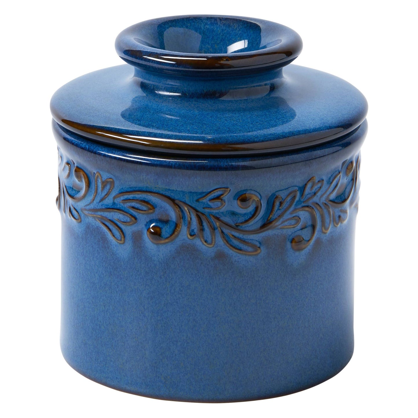 The Original Butter Bell® Crock - Antique Denim Blue