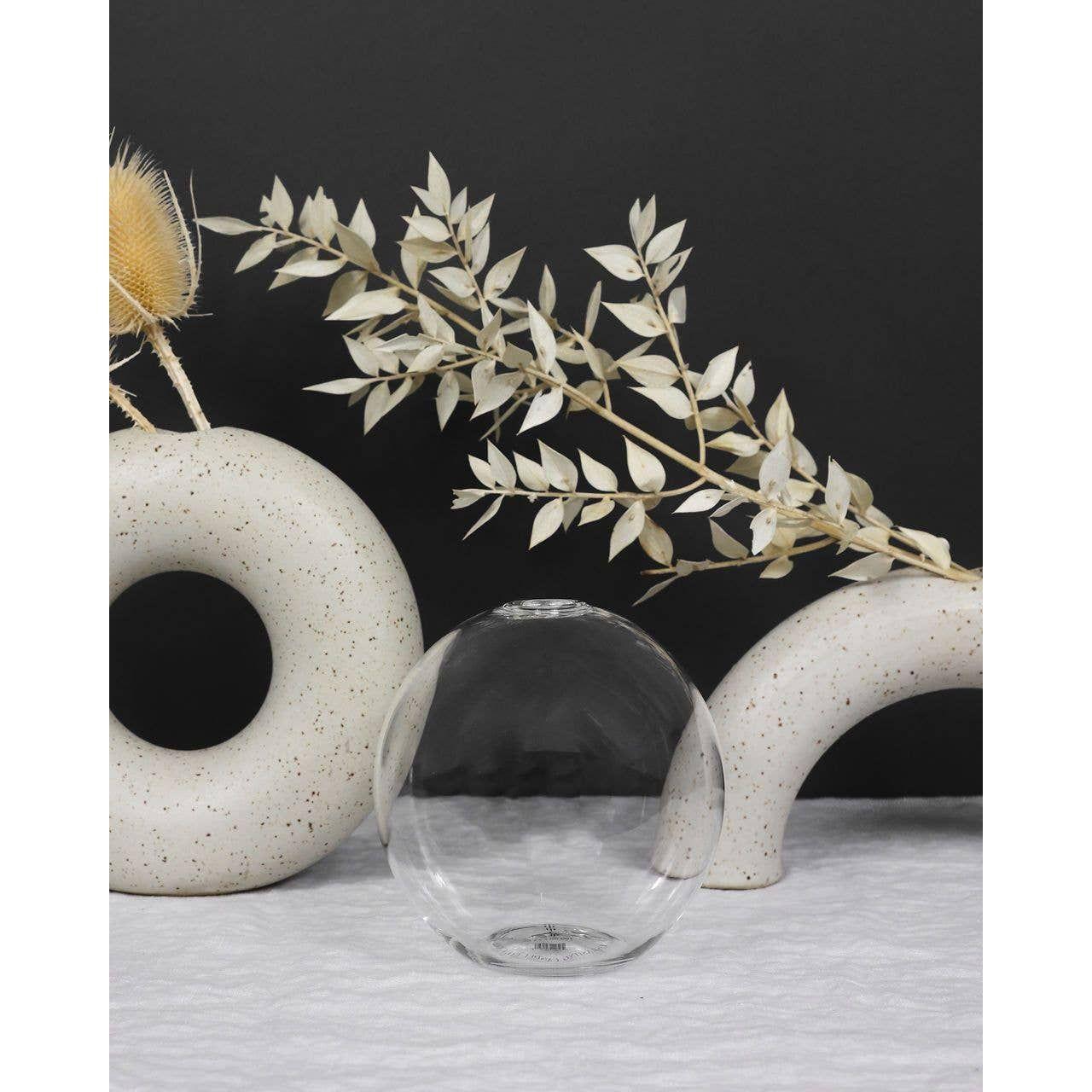 Neva Vase Clear Everlasting Candle Holder