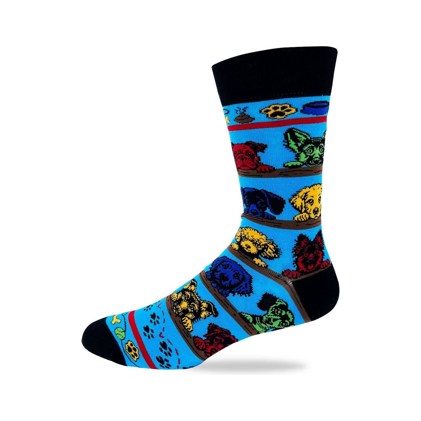 Every Move You Make, Every Bite You Take I'll Be Watching You Men's Novelty Crew Socks