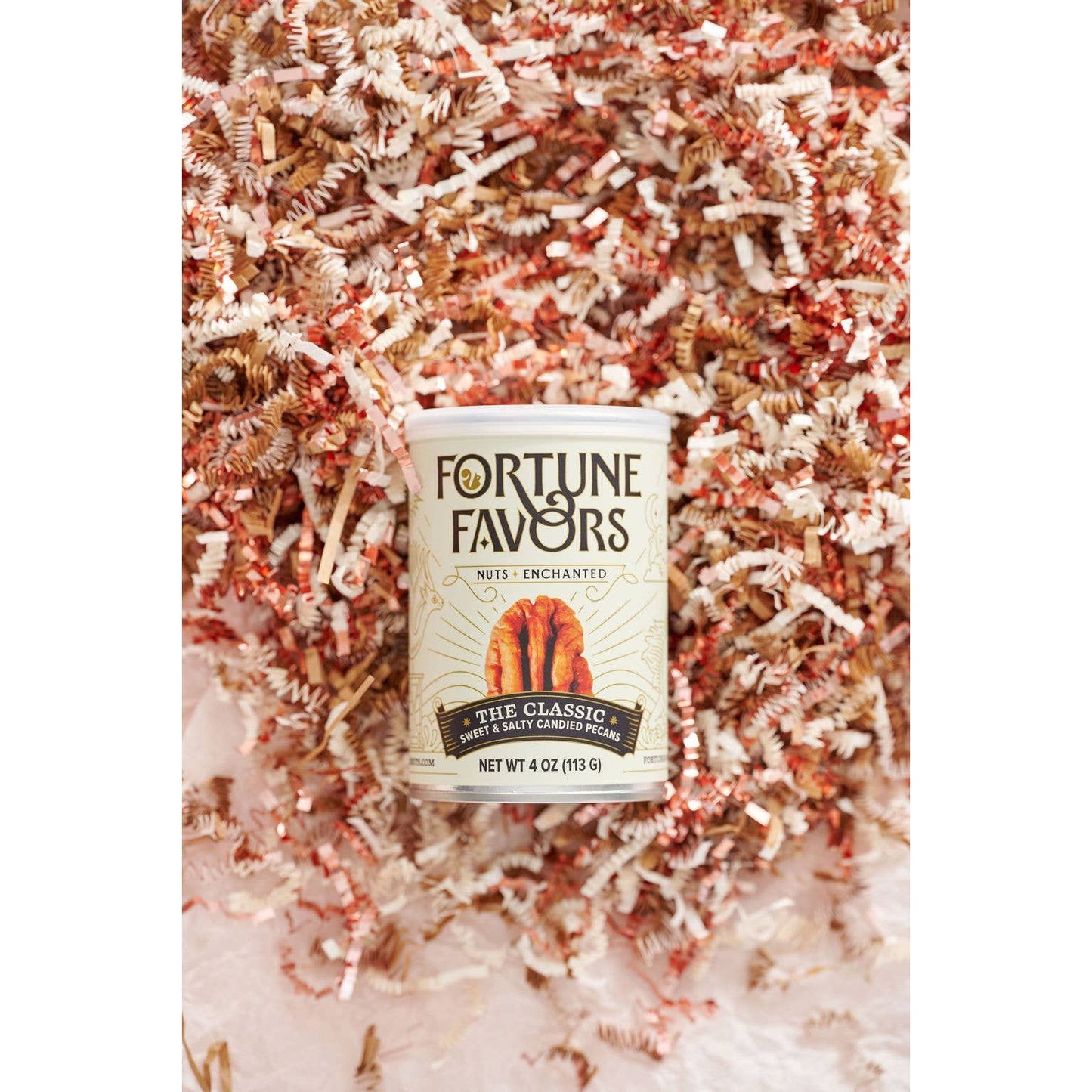 4oz Fortune Favors The Classic Candied Pecans