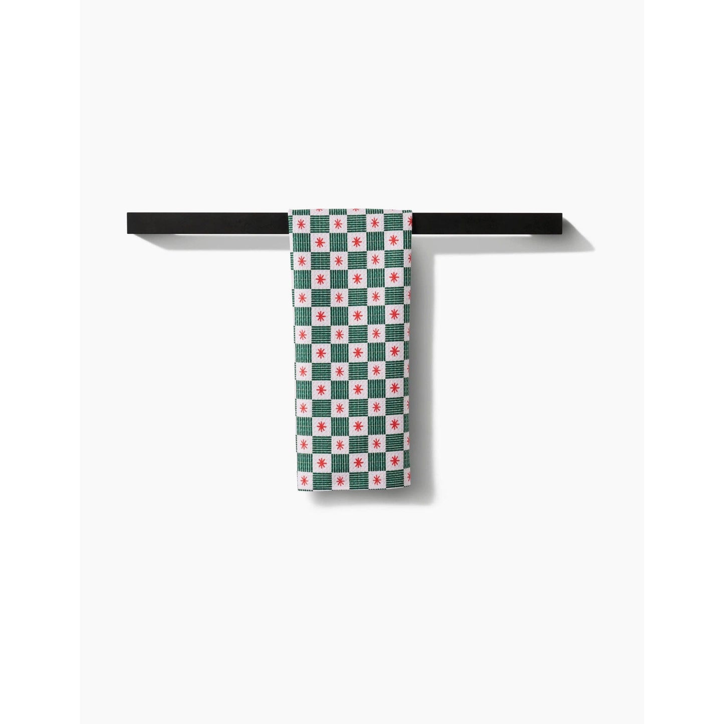Jolly Grid Geometry Tea Towel