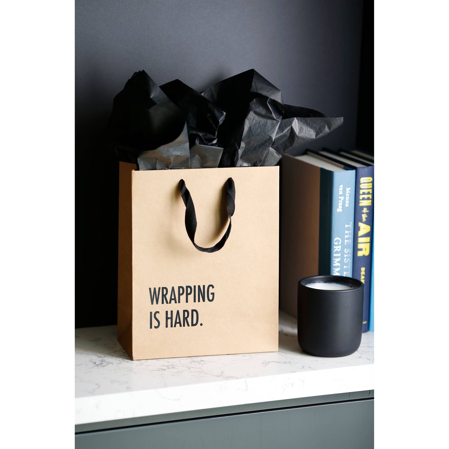 Wrapping is Hard Gift Bag