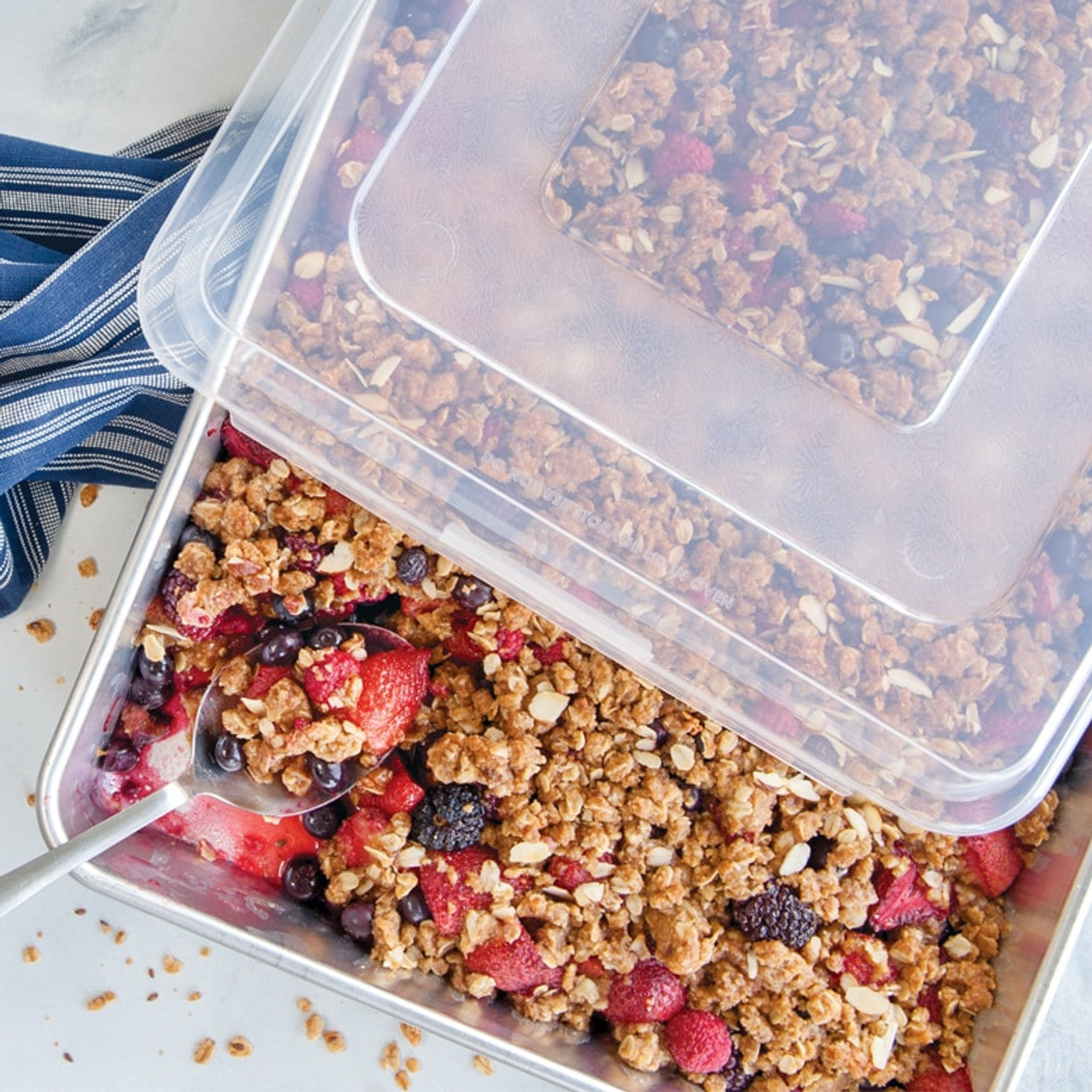 Naturals® High Sided Sheetcake Pan with Lid