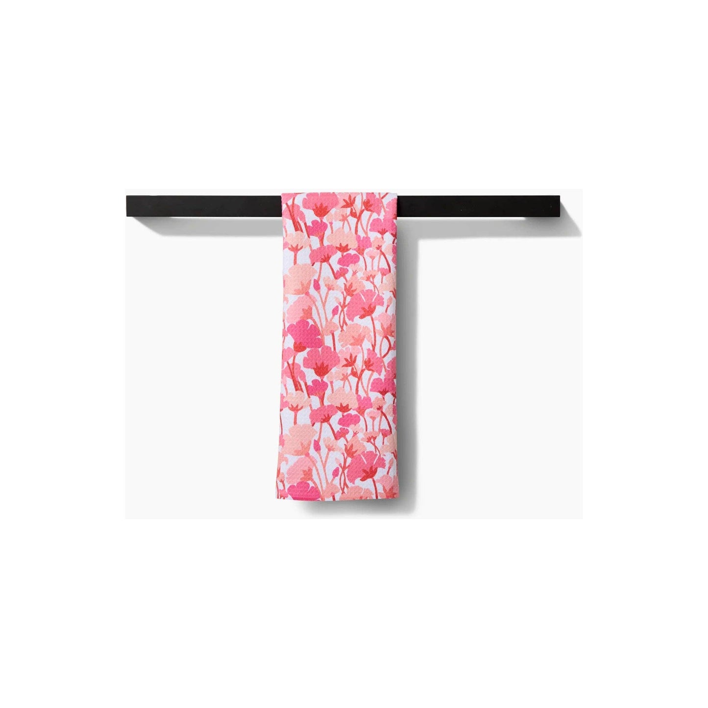 Pink Florals Tea Towel
