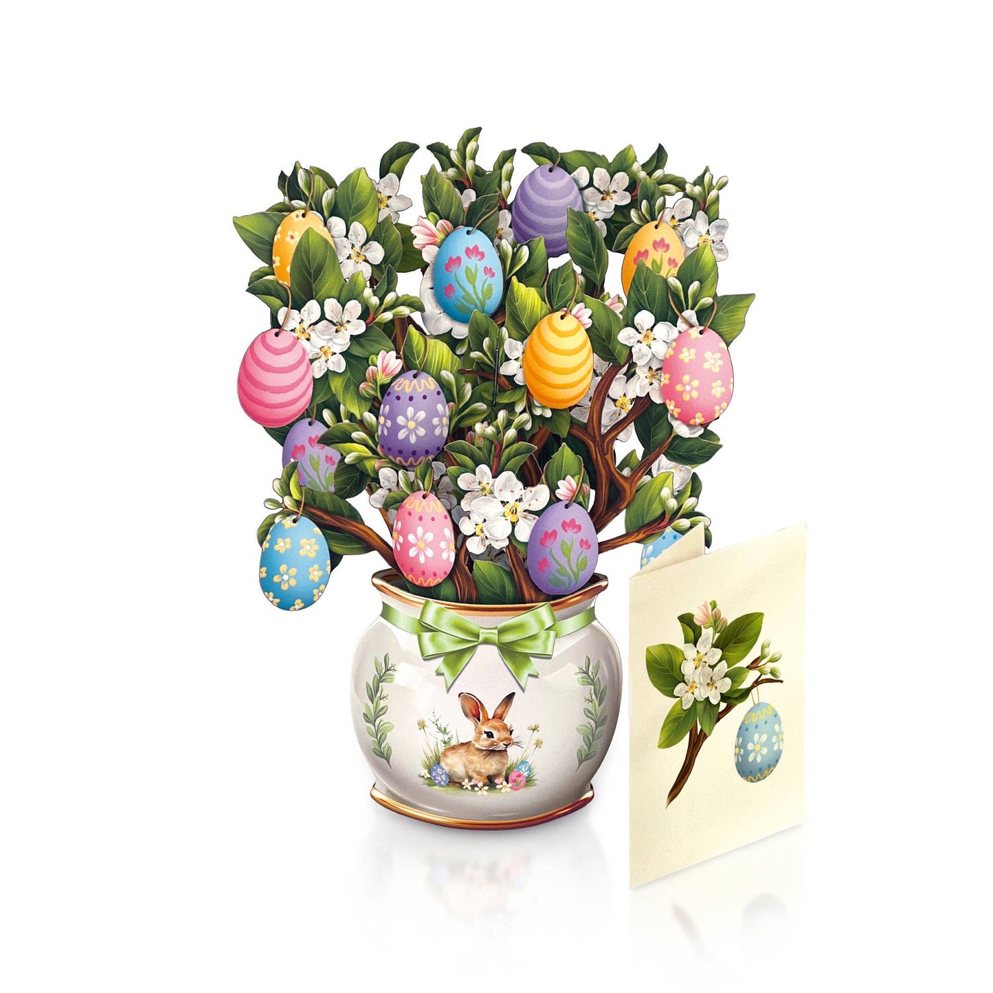 Mini Easter Egg Tree Greeting Card