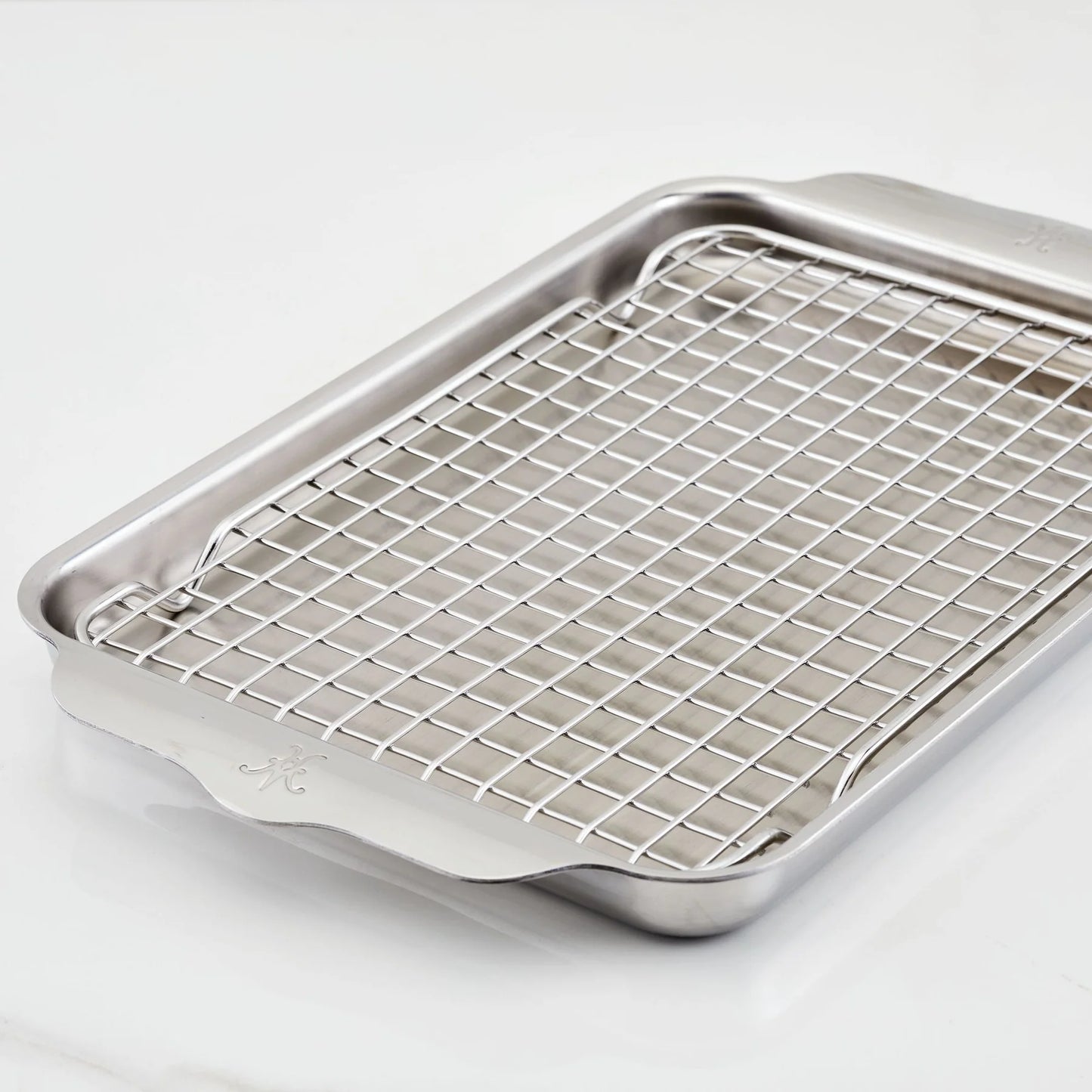 OvenBond Tri-ply Quarter Sheet Pan with Rack