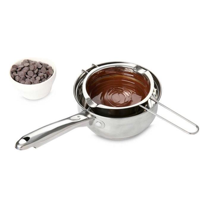 Baking Chocolate Melting Pot with Pour Spouts, 2.5-Cup Bakeware Accessories Browns Kitchen