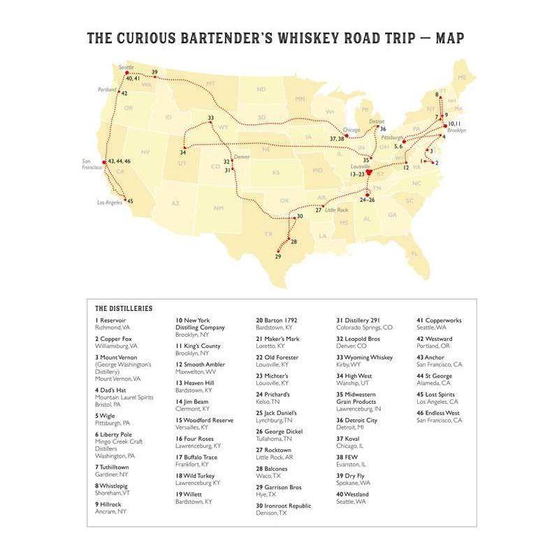 Curious Bartender's Whiskey Road Trip by Tristan Stephenson