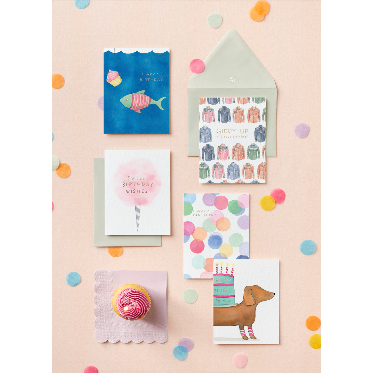Slinky Dog Birthday Greeting Card