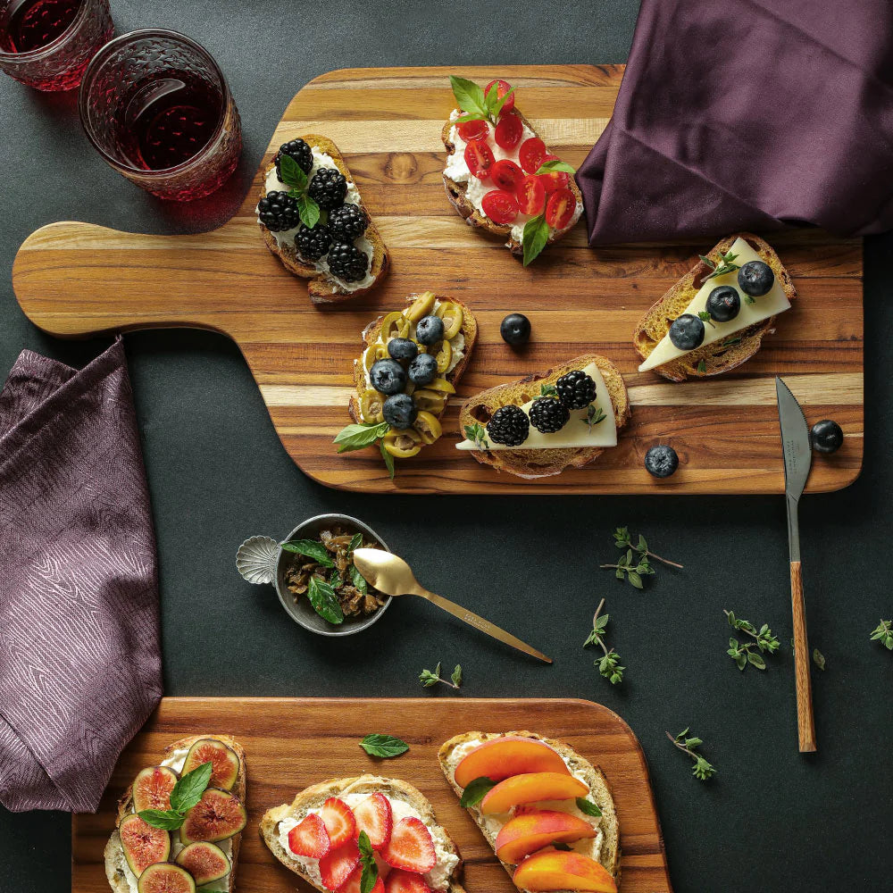 Teak Medium Marine Paddle Cutting & Serving Board