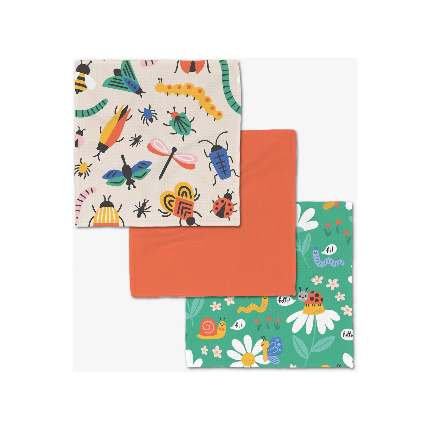 Bugs Luxe Washcloth Set