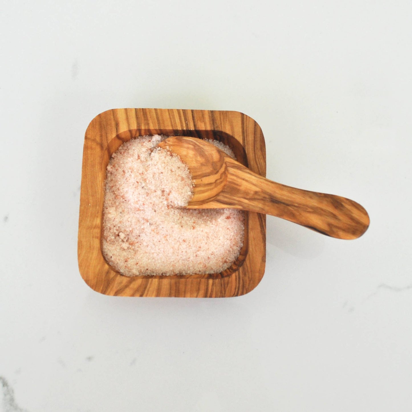 Olive Wood Salt Spoon 3.5”