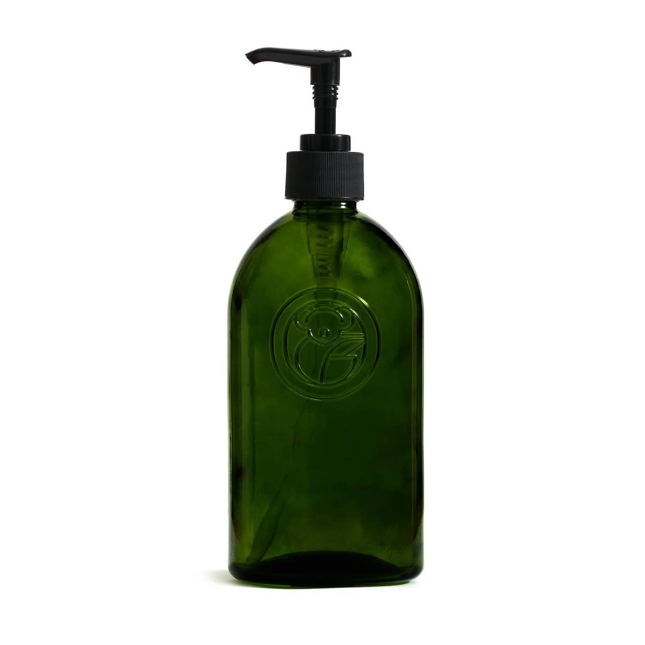 Apothecary Recycled Glass Bottle and Pump Soap Dispenser