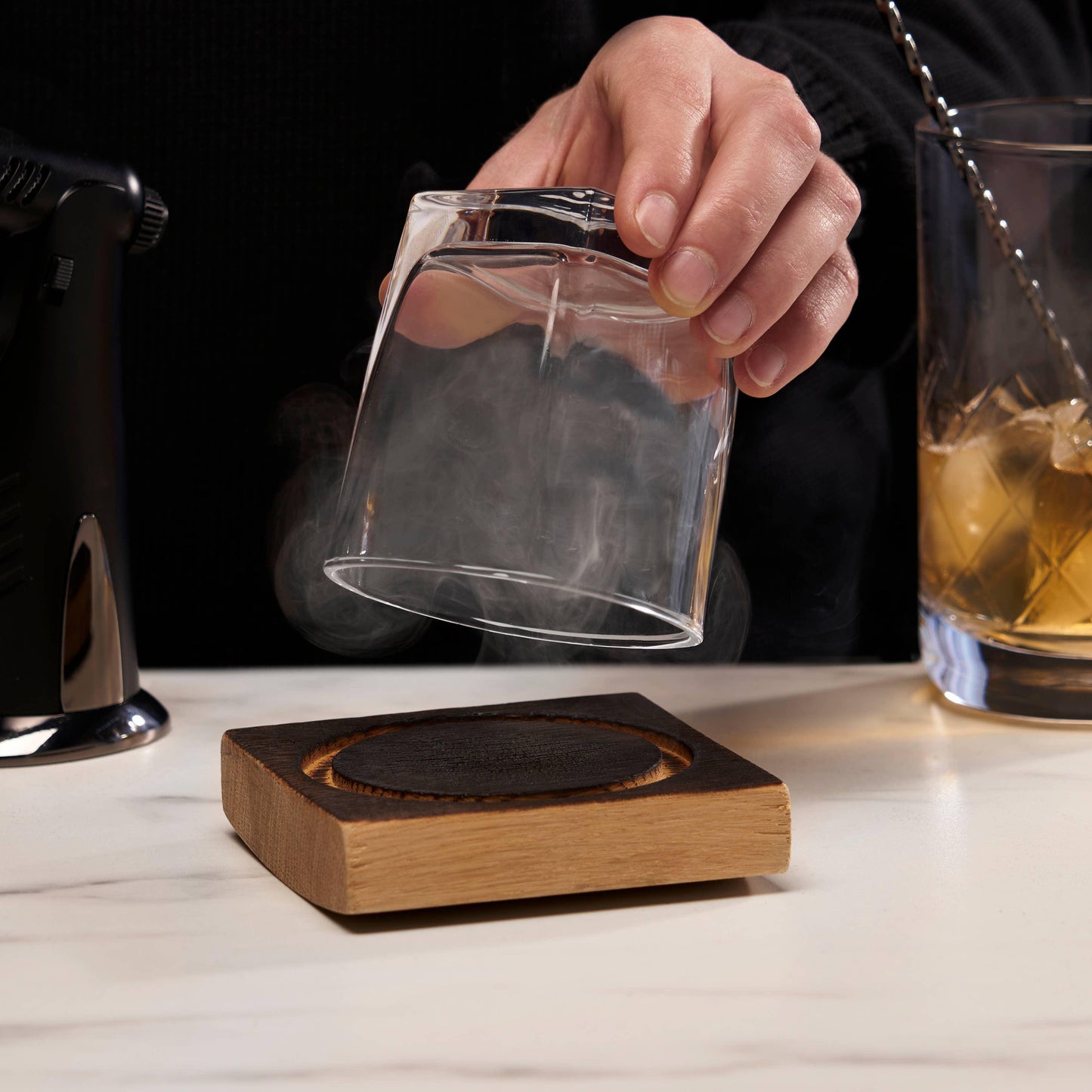 Alchemi™ Oak Barrel Board Smoke Infusion Kit - Set of 3