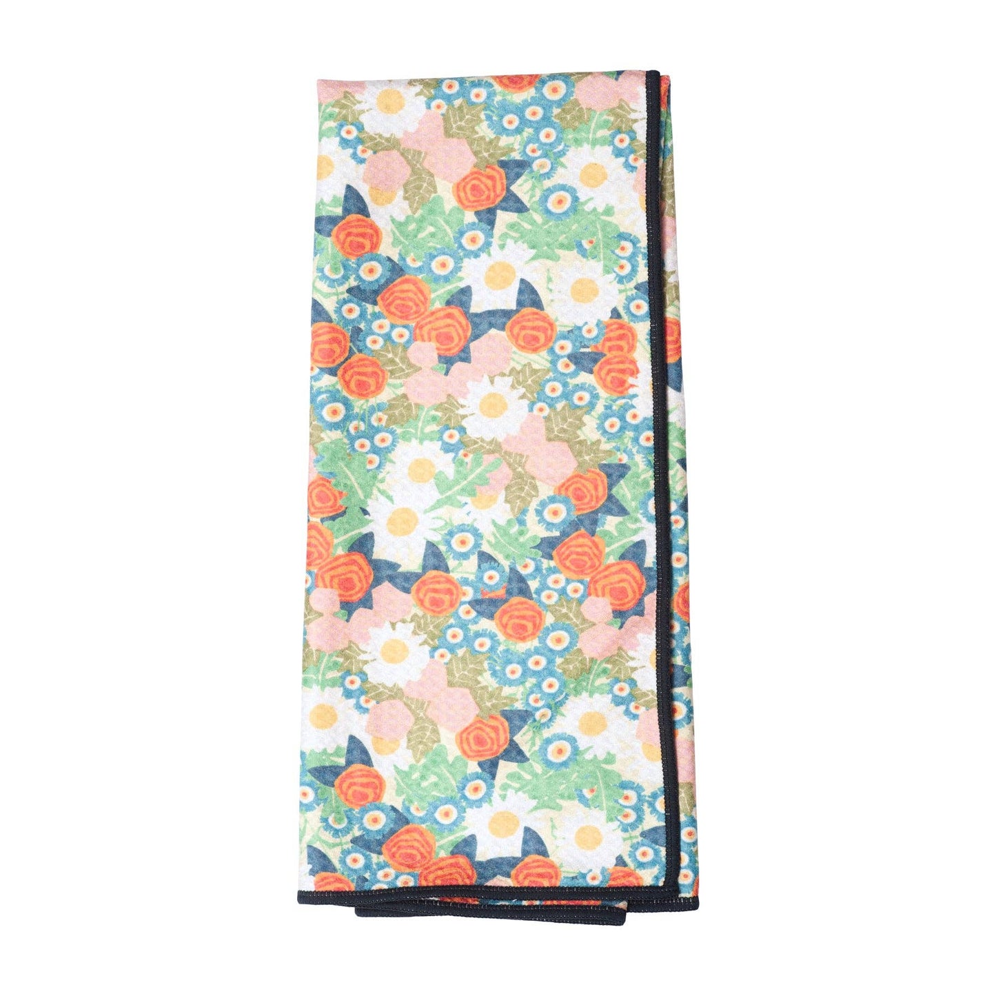 Vintage Calico Anywhere Reversible Towel