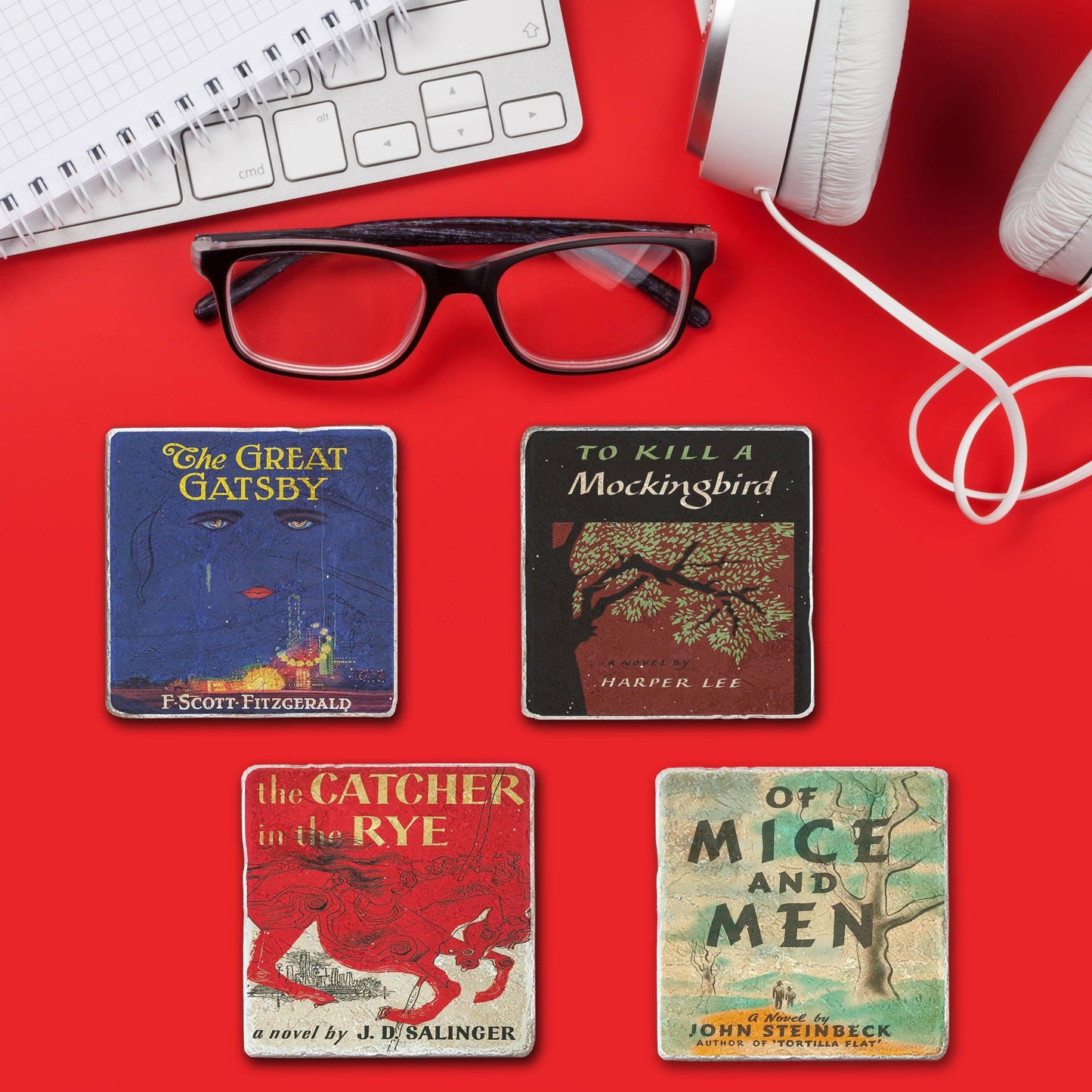 Classic Book Coaster - Alice in Wonderland - Lewis Carroll
