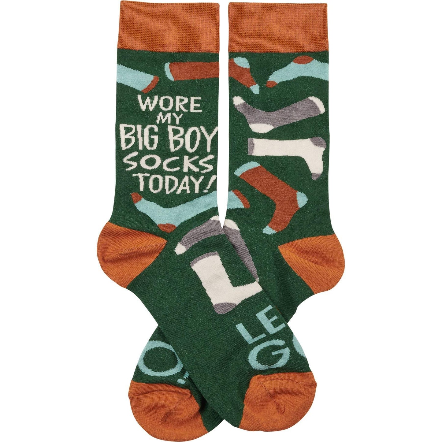 Wore My Big Boy Socks Today Socks