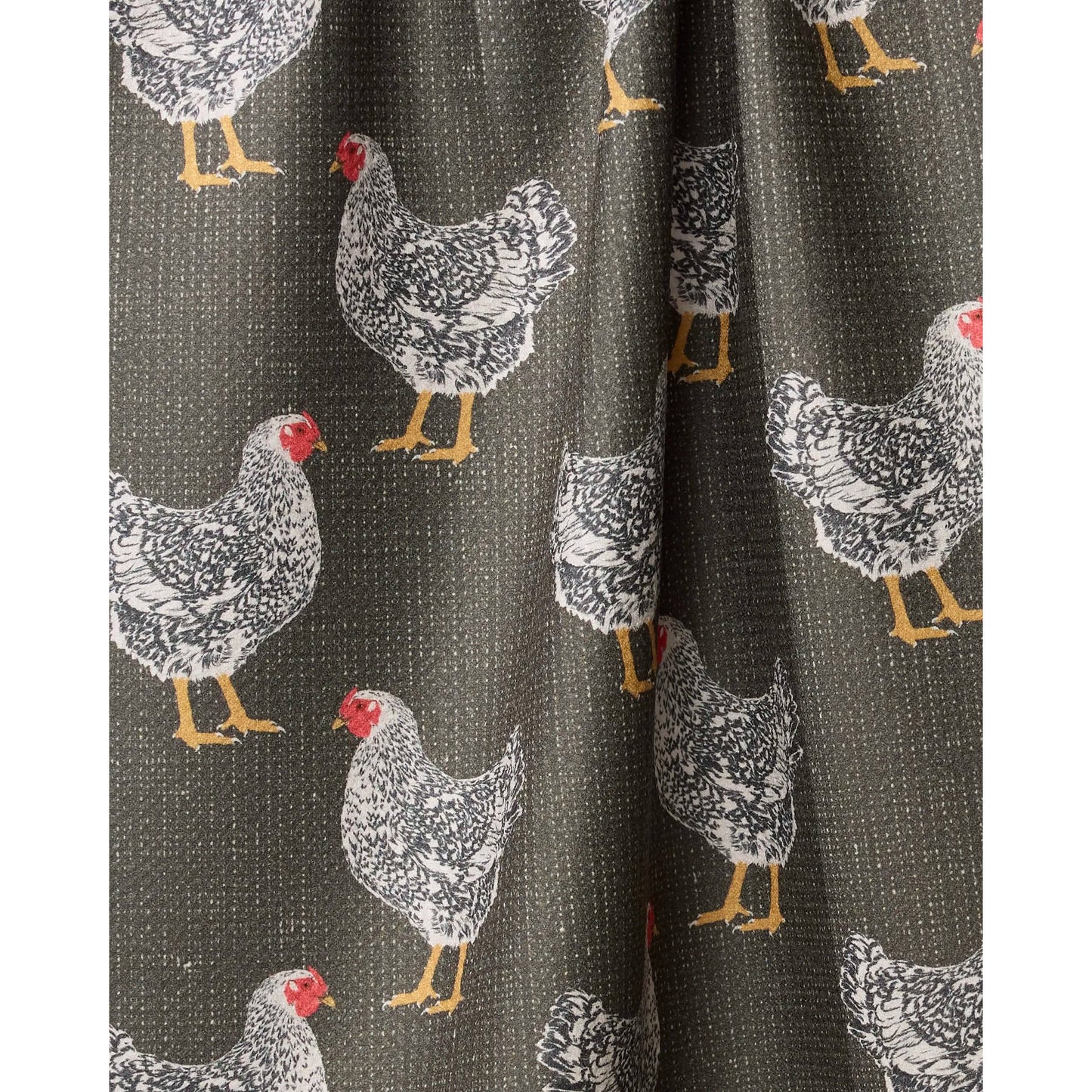 Hen House Geometry Tea Towel