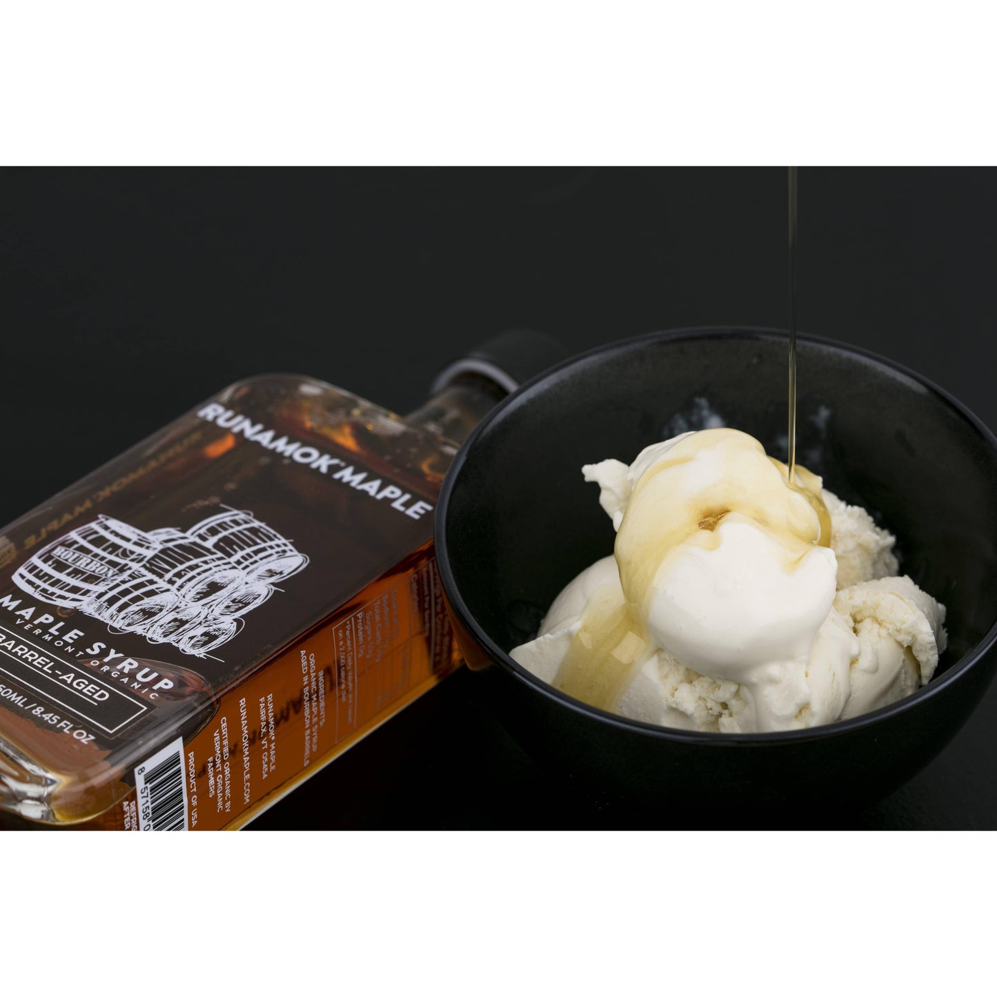 Bourbon Barrel-Aged Organic Vermont Maple Syrup