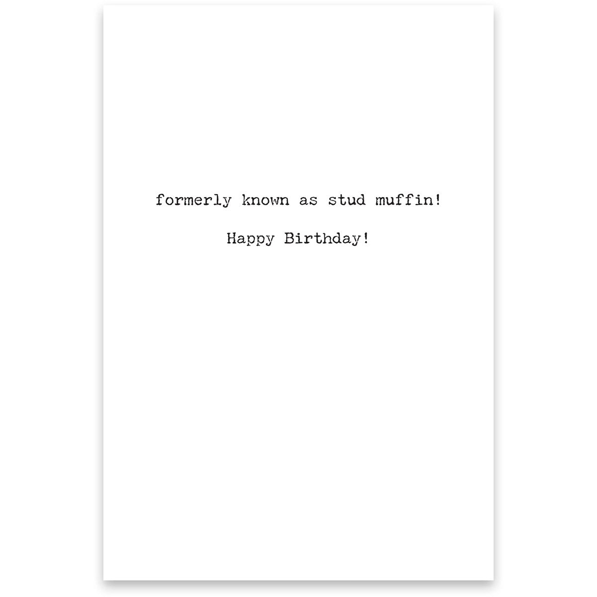 Geezer Greeting Card