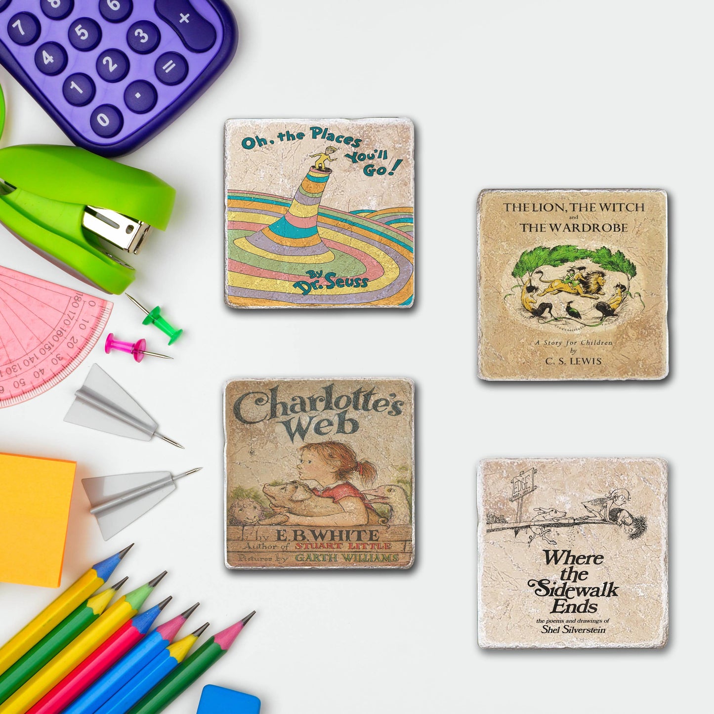 Children's Book Coasters - Charlotte's Web